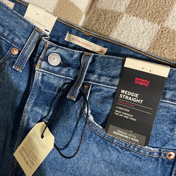 Wedgie straight high rise - Picture 2 of 3